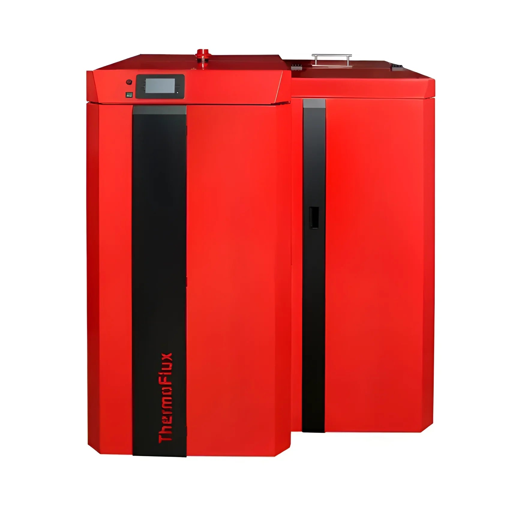 Rotes und schwarzes Thermoflux PID Logic Kombi 45 kW Heizgerät, eine innovative PID Logik Kombikessel