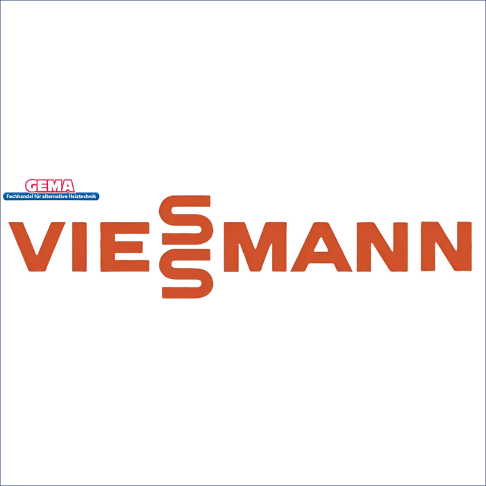 Viessmann Logo auf einem Produkt namens Viessmann, klare Markenkennung