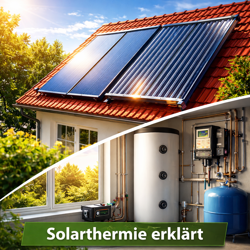Solarthermie erklärt – Wärmeerzeugung mit der Sonne