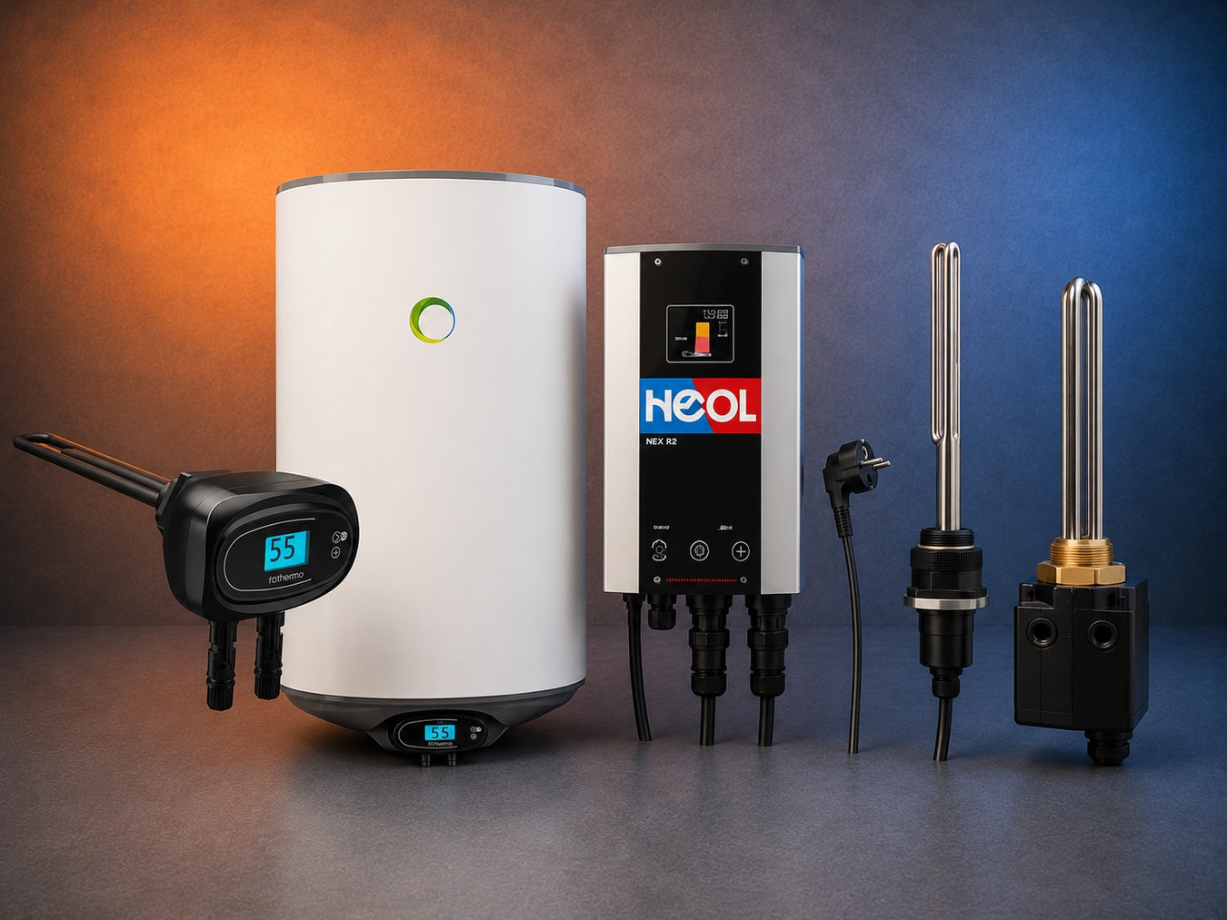 PV-Heizstäbe & Warmwasserspeicher mit Direktanschluss