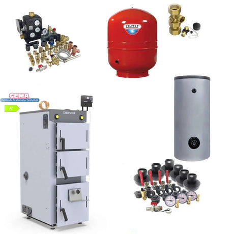 Heizkessel plus Hygienespeicher mit 2 WT - GEMA Shop