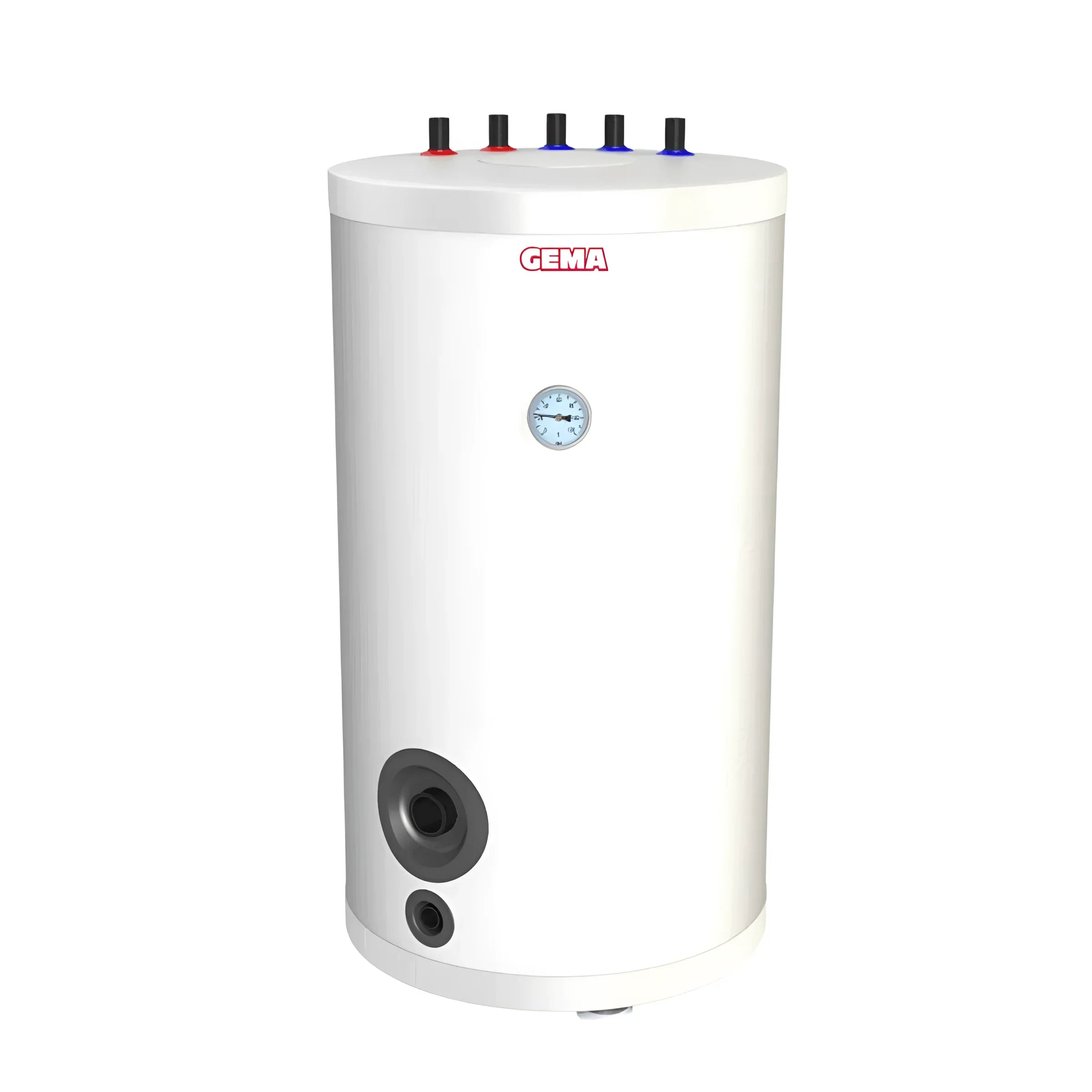 Warmwasserspeicher 150L mit 🔥 Wärmetauscher für 🥤 Trinkwasser. Ideal für zentrale Warmwasserbereitung.