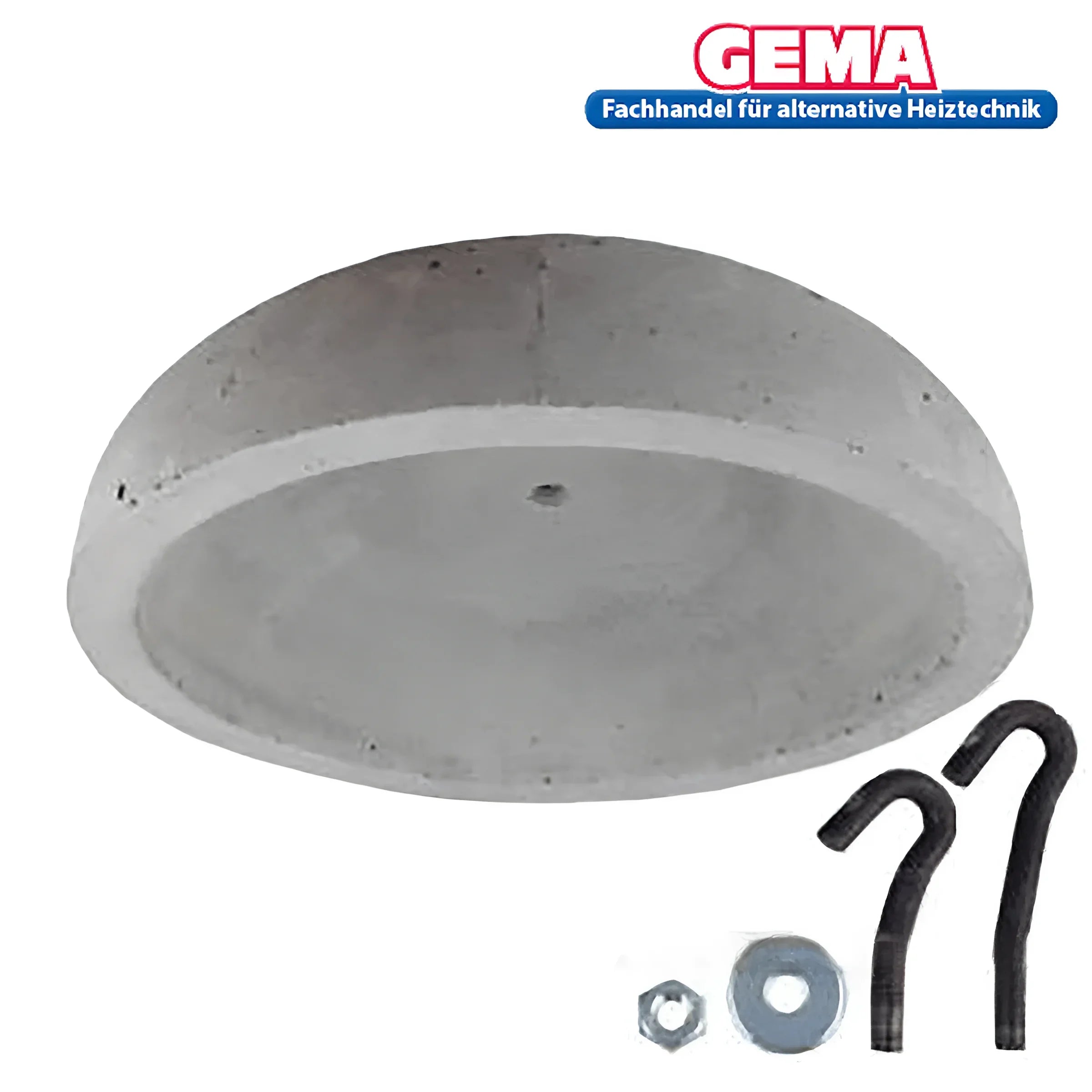 Concrete Dome mit Hardware für Keramische Deflektor im Elektromet Heizkessel Eco Save System