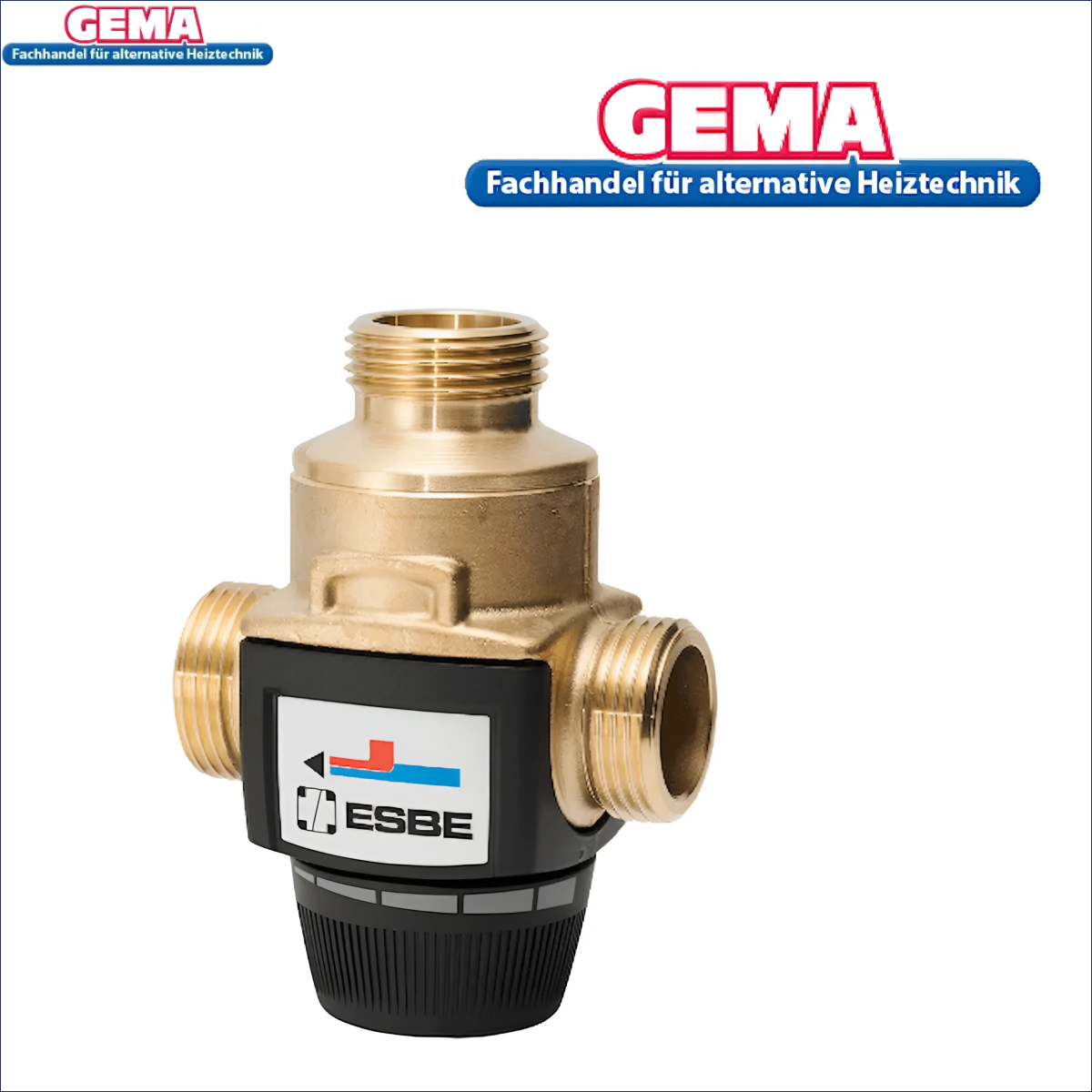 Brass thermostatischer 3-wegemischer ESBE VTC 422 mit rücklaufanhebung dient gewünschte mindesttemperatur