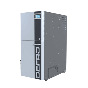 Defro Epsilon F Pelletkessel 20 kW mit autom. WT-Reinigung und Ascheaustragung.
