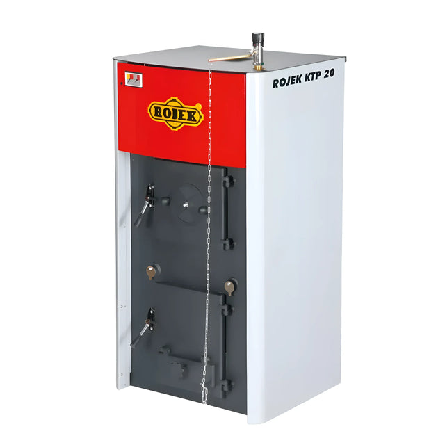 Vergaserkessel Rojek KTP 20 kW – Holzvergaser für Holz, Kohle, Briketts 🪵🔥.