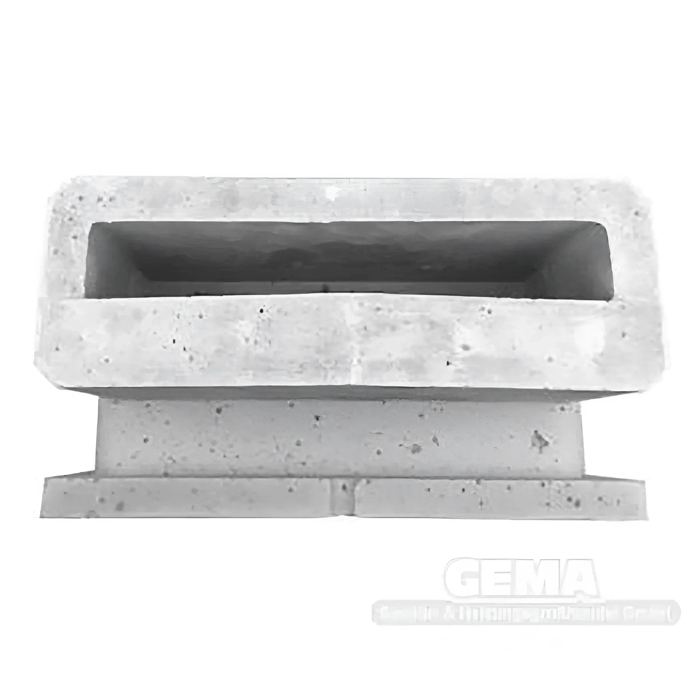 Rectangularer Betonblumenkasten für Viadrus U32 Schamottsteine Komplett Heizkessel