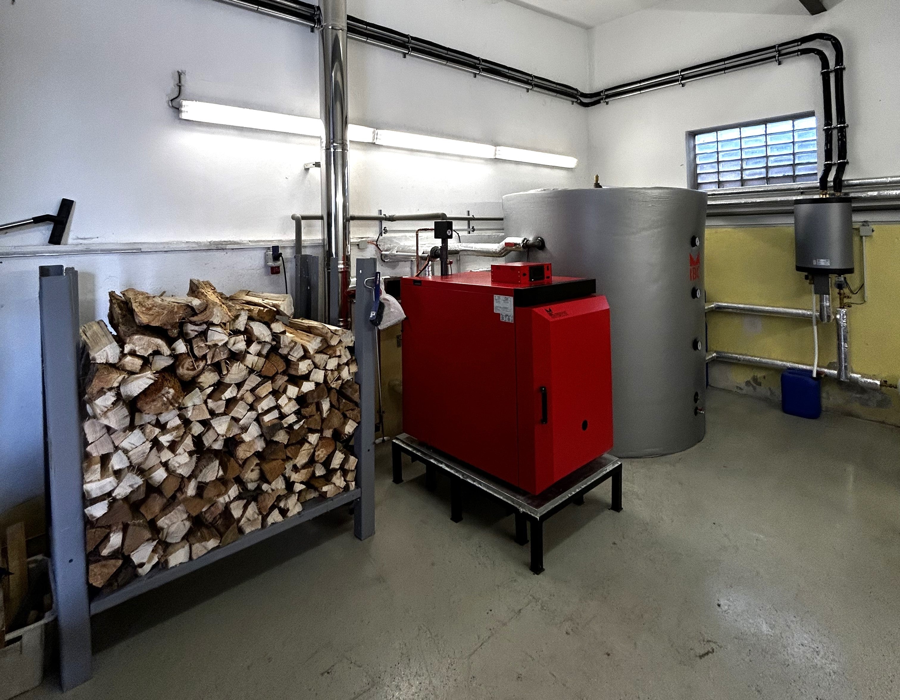 Redwood-Feuerungsboiler des IBC Holzvergaserkessel GK-7K-Öko für nachhaltige Heizlösung