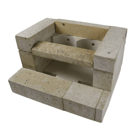 MPM DS Wood 18kW Schamottsteine komplett.