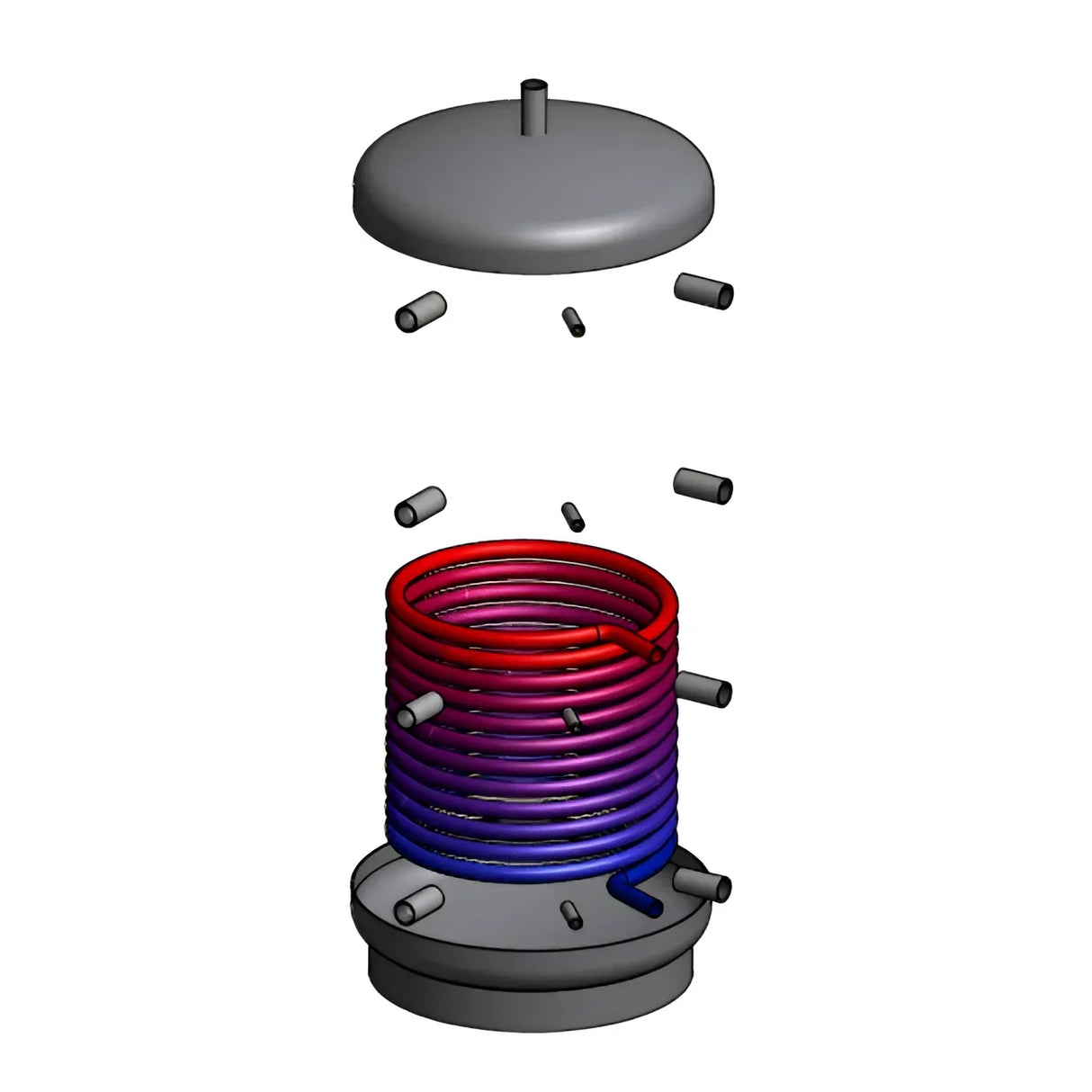 Thermoflux Pelling 25/230 mit Pufferspeicher mit 1 WT.