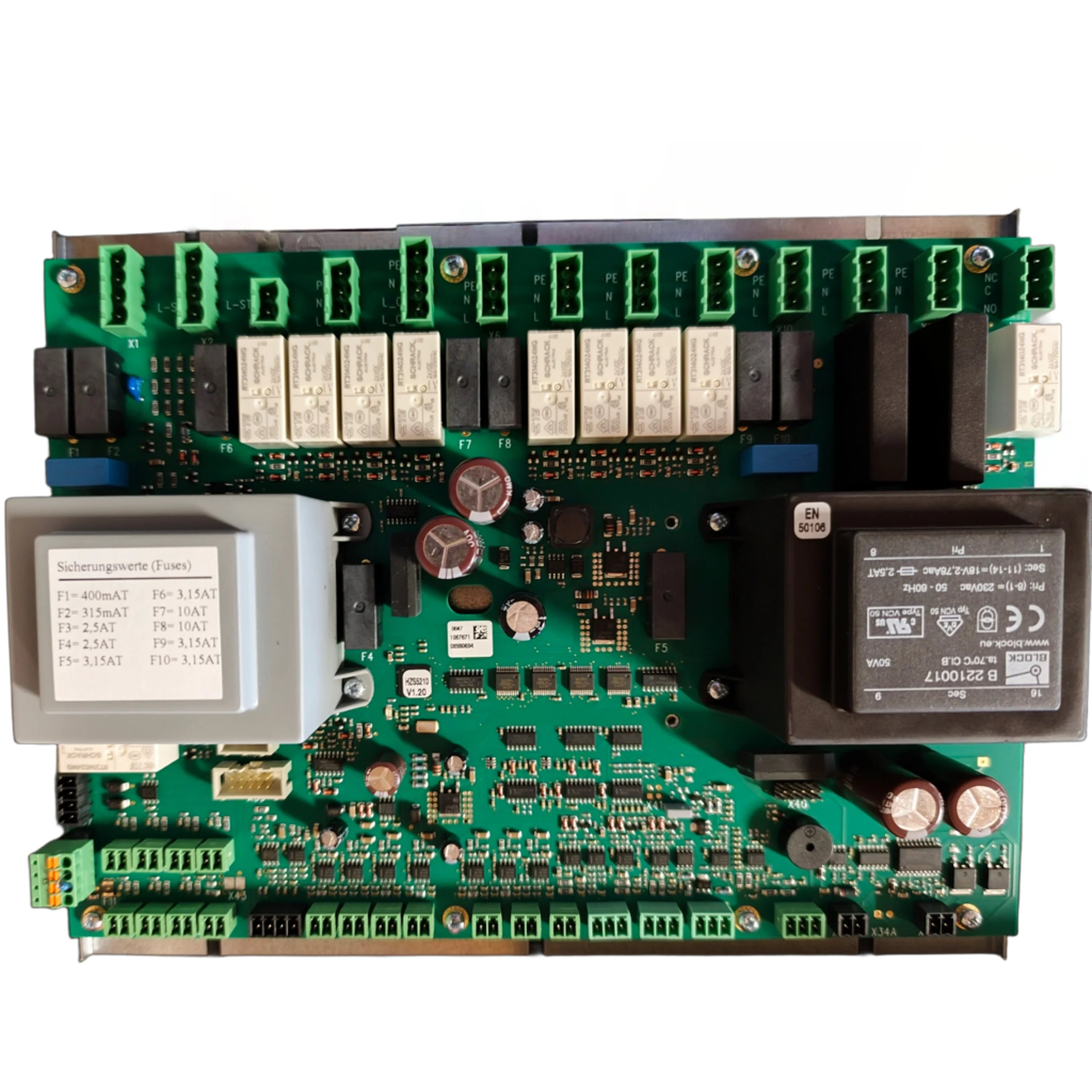 Tablero de control SigMatek para Attack Wood & Pellet y SLX Lambda Touch