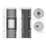 Oranier Arena W+ 2.0 – Speicherofen