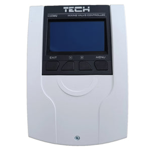 Regulátor topného okruhu TECH i-1 CWU ekvitermně řízený – směšovací ventil + čerpadlo teplé vody