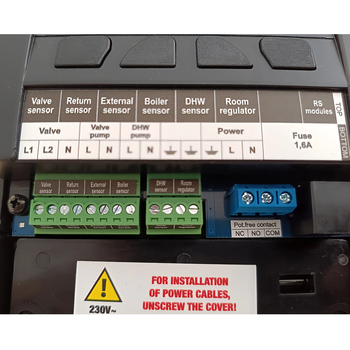 Regulátor topného okruhu TECH i-1 CWU ekvitermně řízený – směšovací ventil + čerpadlo teplé vody