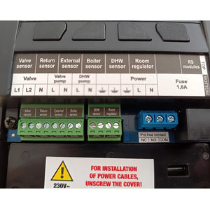 Regulátor topného okruhu TECH i-1 CWU ekvitermně řízený – směšovací ventil + čerpadlo teplé vody