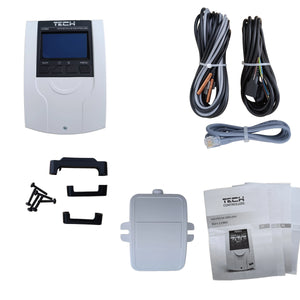 Regulátor topného okruhu TECH i-1 CWU ekvitermně řízený – směšovací ventil + čerpadlo teplé vody