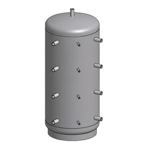Pufferspeicher ohne Wärmetauscher, effizienter Heizspeicher für Holzvergaser 🔥, 35 kW, umweltfreundlich 🌱