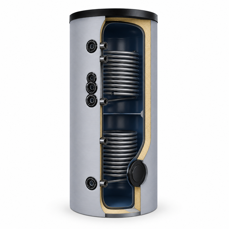 Sunex FISH S2 300 X Acumulador de agua caliente solar de 300 litros