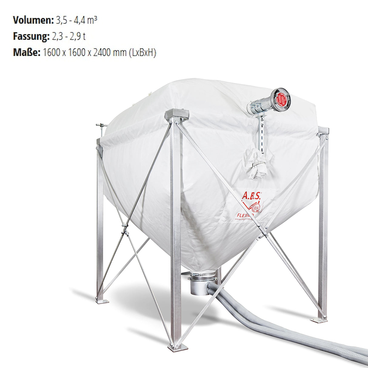 A.B.S. Silo de pellets padrão Flexilo