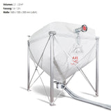 A.B.S. Silo de pellets padrão Flexilo