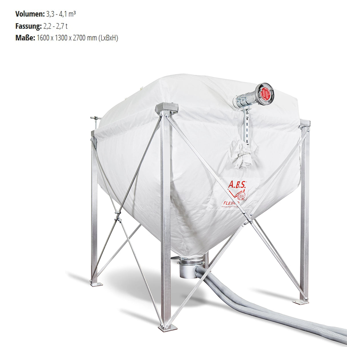 A.B.S. Silo de pellets padrão Flexilo