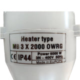 Tijă de încălzire 6 kW/400 V – tijă electrică de încălzire pentru rezervoare de apă potabilă și menajeră