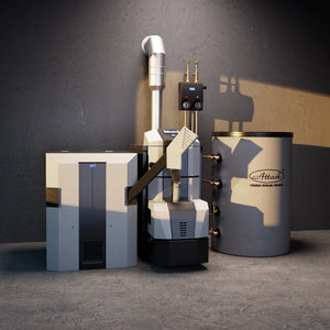 Caldera de pellets Attack Pellet 30 Automatic Plus: robusta, duradera y eficiente