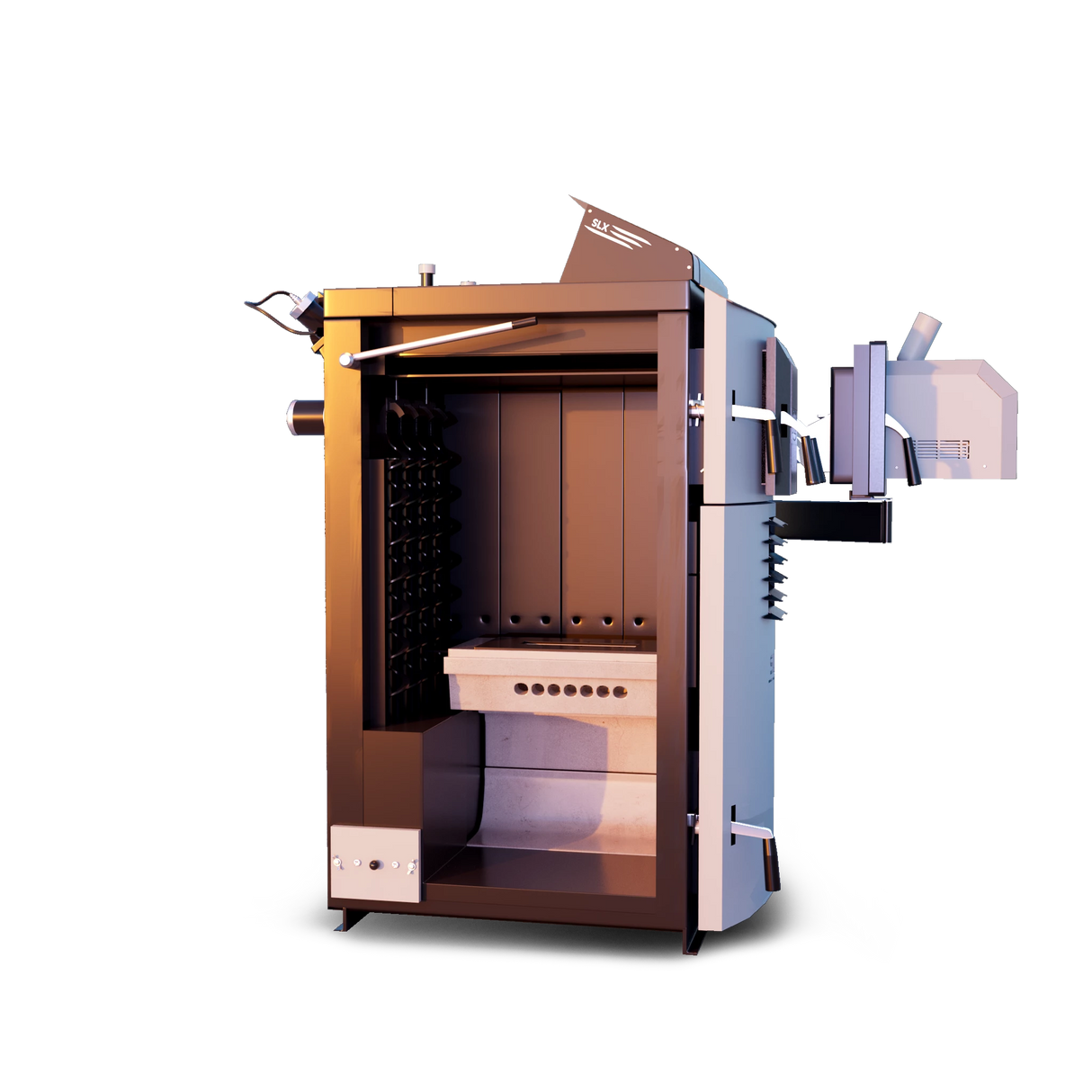 Attack SLX Combi 30 kW - λέβητας ξύλου και πέλλετ - θερμαίνεται αποτελεσματικά