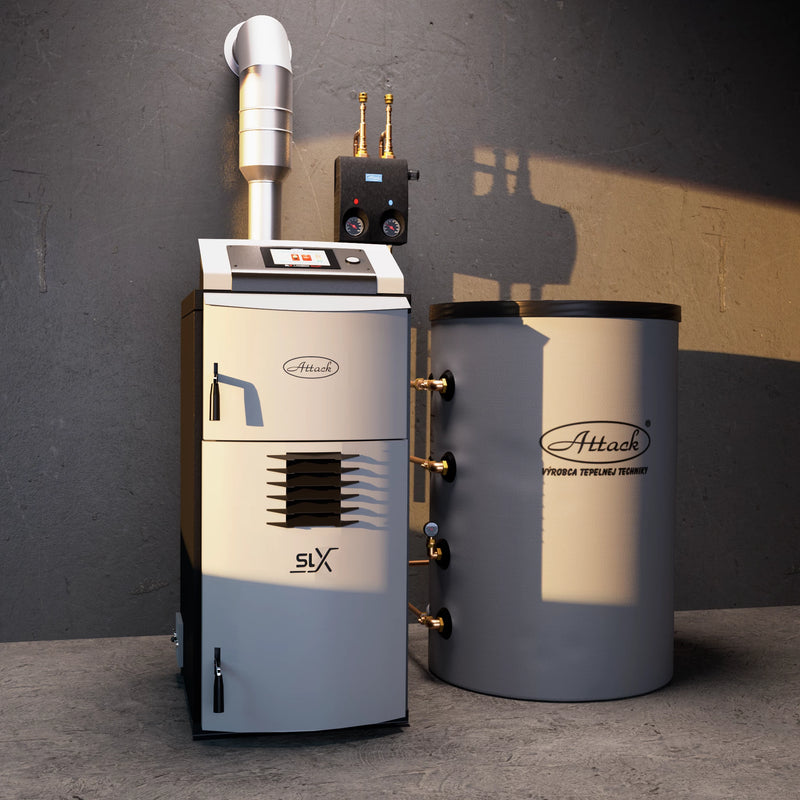 Gasificador de leña 25 kW ATTACK SLX 25 Lambda