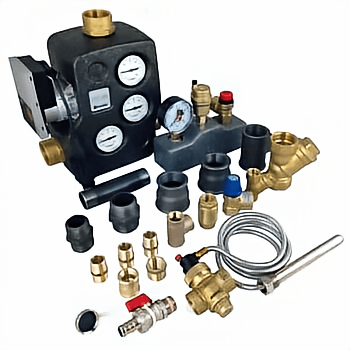 Anschlusspaket Attack DPX für Festbrennstoffkessel bis 35 kW - GEMA Shop