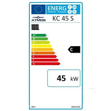 ATMOS KC 45 S Kohlevergaser 45 kW – Hochleistungskessel für Braunkohle - GEMA Shop