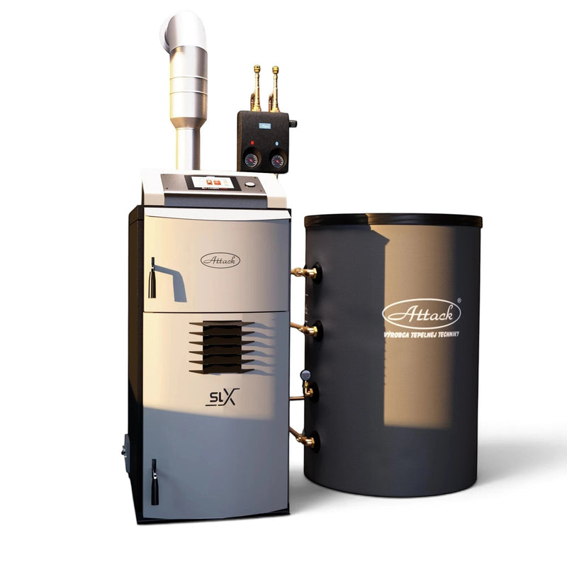 Caldera de gasificación de leña ATTACK SLX 45 PROFI 45 kW