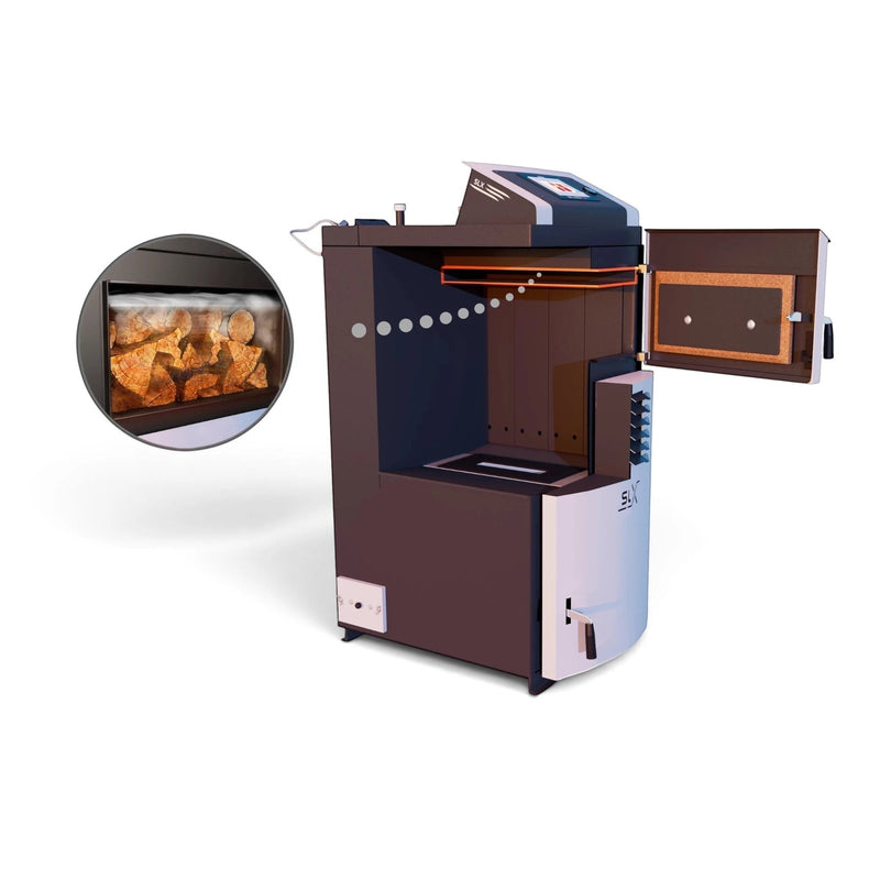 Caldera de gasificación de leña ATTACK SLX 45 PROFI 45 kW