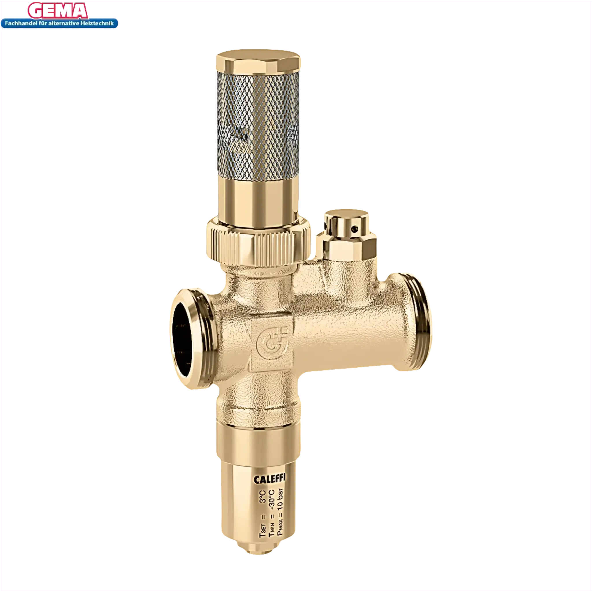 Brass plumbing valve für Caleffi Frostschutzventil für Wärmepumpen, frostschutzventil verhindert Frostschäden