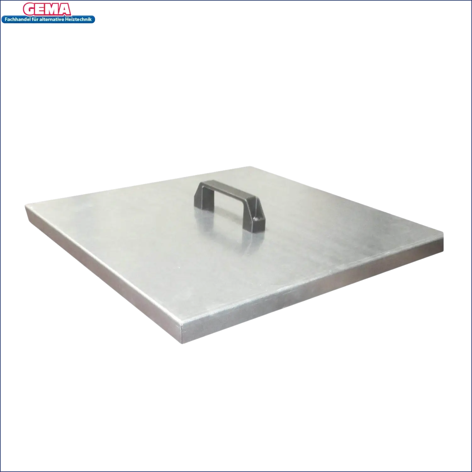 Square metal deckel für Pelletbox mit Griff, A.B.S. Qualität, einfache Handhabung