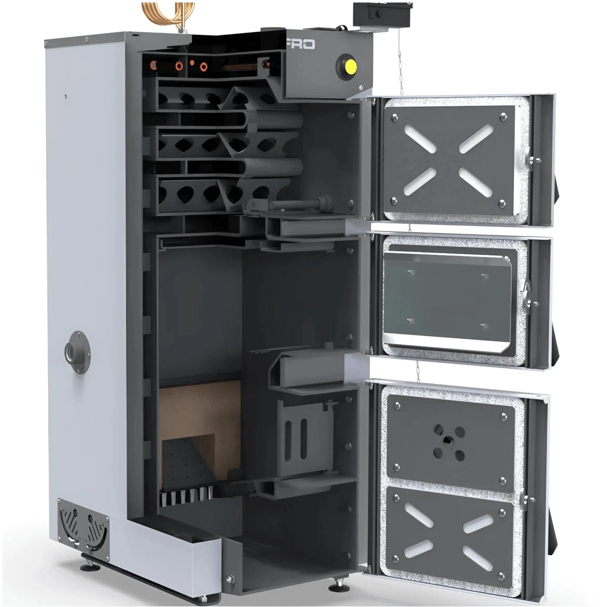 Defro Firewood Plus 24 kW Naturzugkessel – kompakt, effizient, robust 🔥 - GEMA Shop