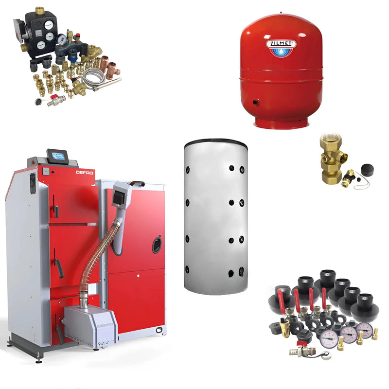 Defro Komfort Ekopell 14 kW plus Pufferspeicher - GEMA Shop