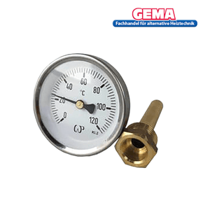 Ersatz Bimetall-Thermometer.