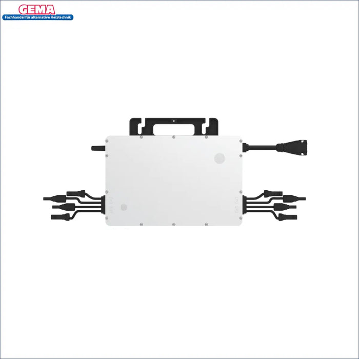 Balkonkraftwerk 1740Wp 4xTrina Solar Modul Hoymiles HMS-1600-4T Microinverter Komplettset Black Frame - GEMA Shop