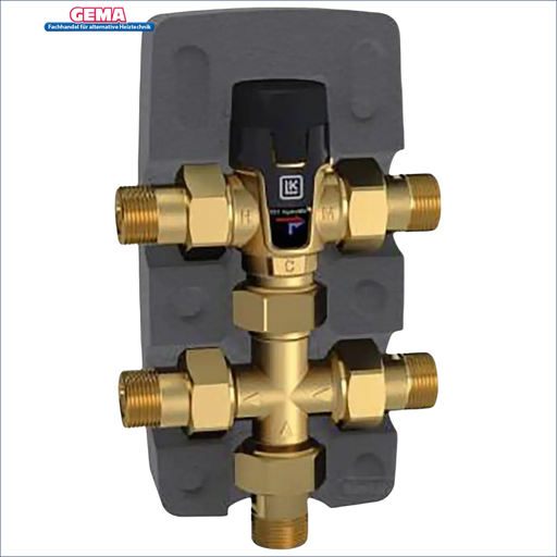 Brass Thermostatic Mischventil für HydroKit Warmwasserzirkulation LK 551 HWC 3/4