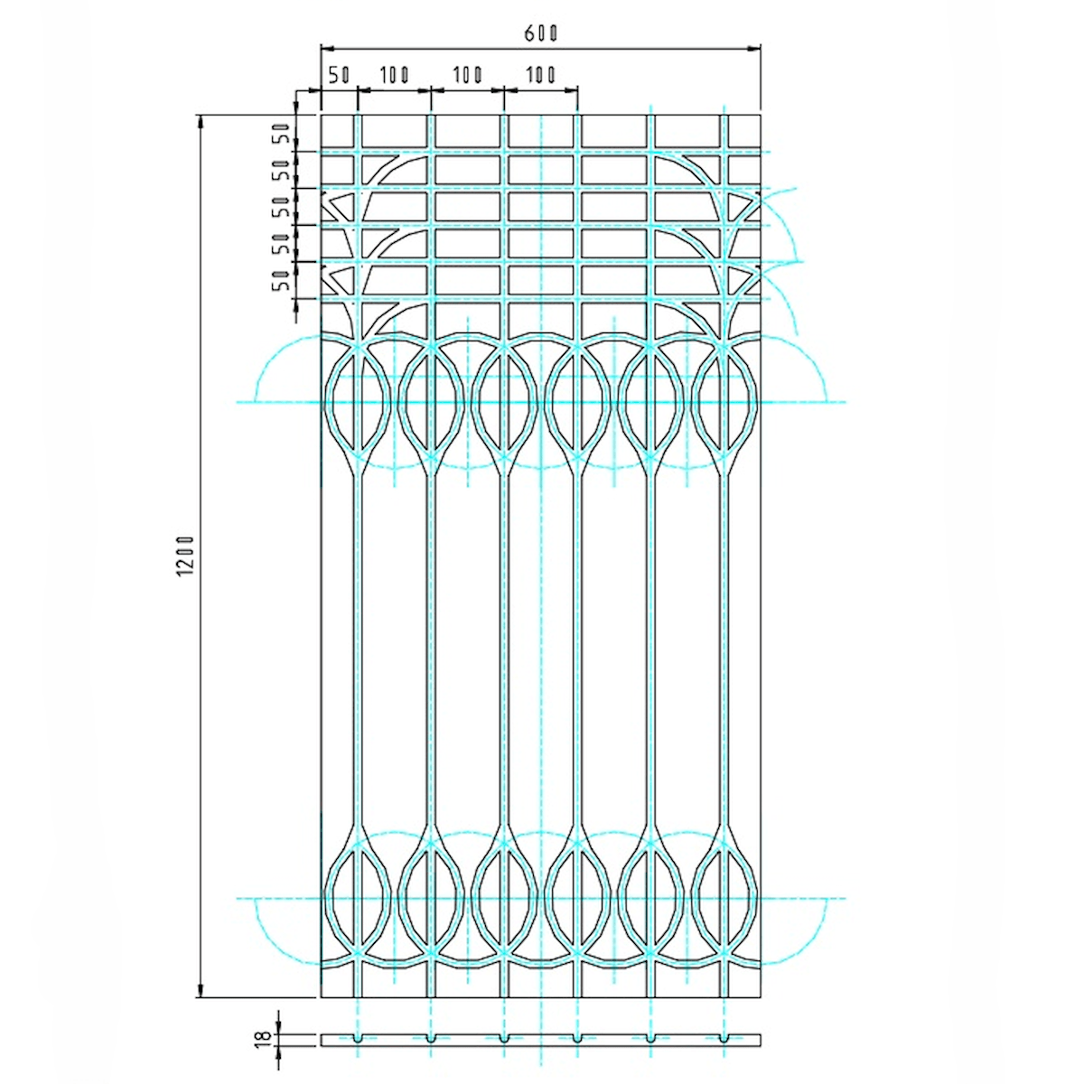 MDF - Flächenheizsystem Basisplatte 1200x600x18 - GEMA Shop