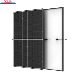 Bifaciales Solarpanel im PV Komplettpaket Huawei 8kW Schrägdach mit Vertex S+ Black