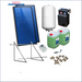 Solarpaket Flachkollektoren AMX 2.38 von Sunex 4.78 m² Flachdach - GEMA Shop