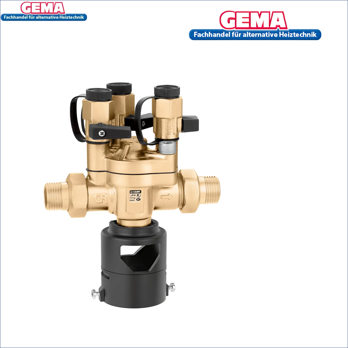 Brassmannifold mit schwarzen Fittings für kontrollierbare druckreduzierte zonen, techniche daten