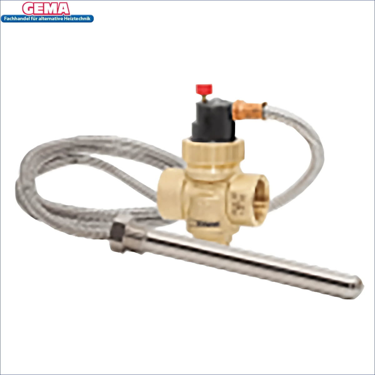 Brass thermostatische Ablaufsicherung mit Sensor für Boiler CW617N, thermische Ablaufsicherung
