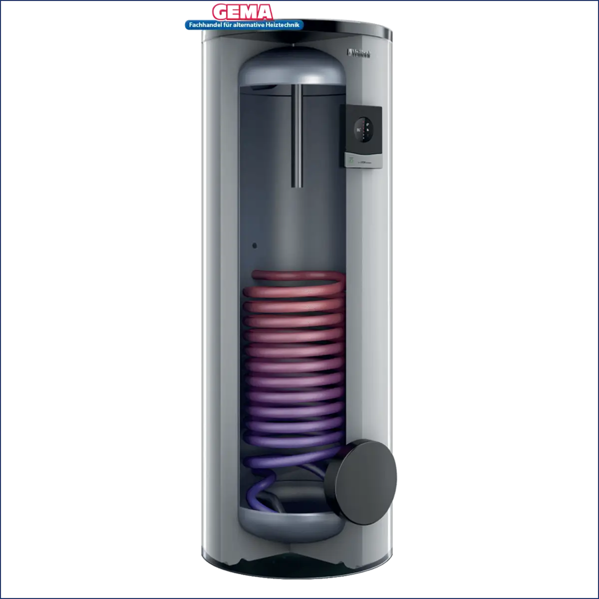 Schnittdurchsicht eines Vaillant uniSTOR exclusive VIH R xxx/3MR mit Heizspirale