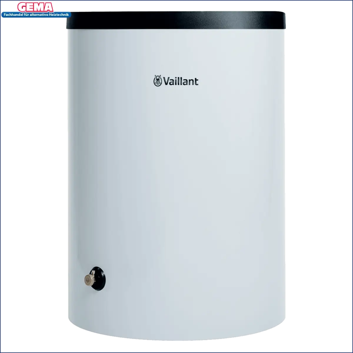 Weiße zylindrische Wassererwärmer für die Vaillant uniSTOR plus VIH R 120/6 B