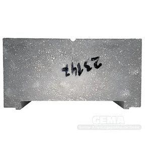 Viadrus U32 Schamottstein Mitte vorn.