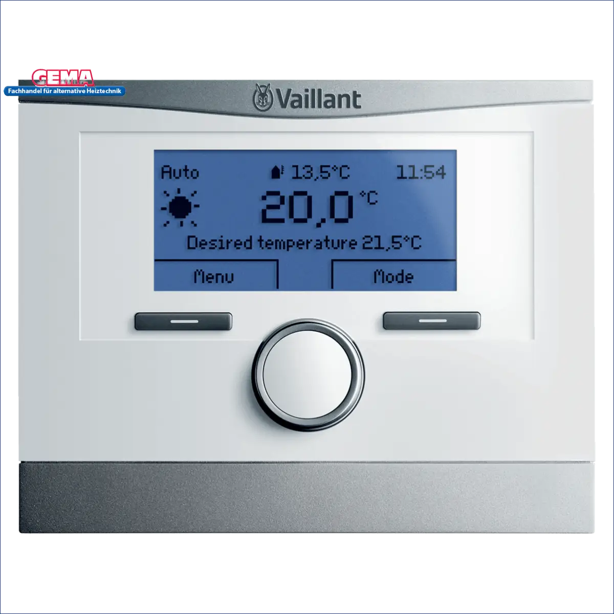 Vaillant Heizungsregler mit digitaler Anzeige für den Witterungsgeführten multiMATIC 700